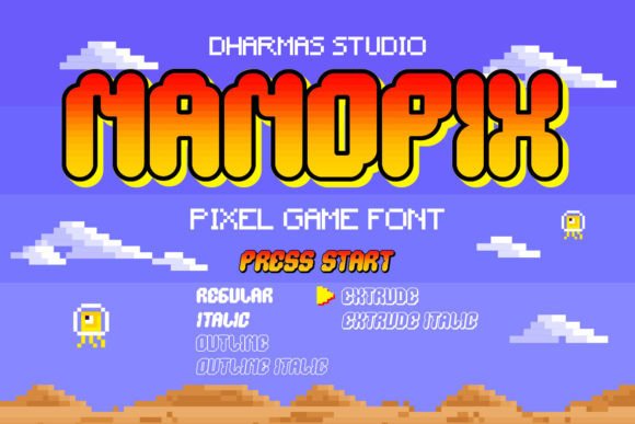 Nano Pix Font - Featured Image