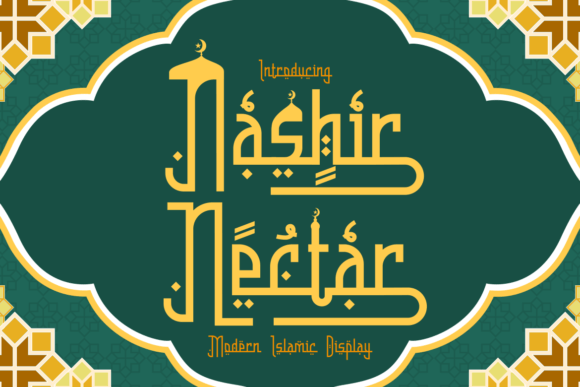 Nashir Nectar Font - Featured Image