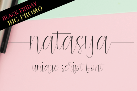 Natasya Font - Featured Image