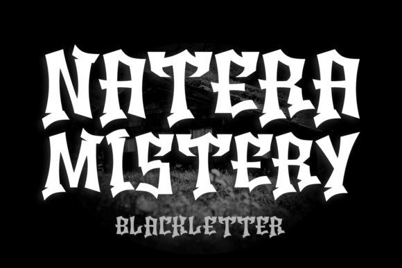 Natera Mistery Font - Featured Image
