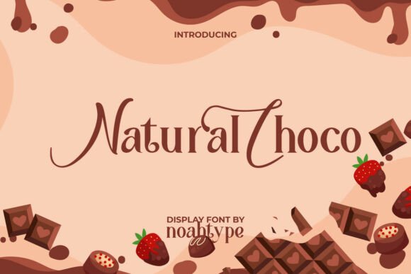 Natural Choco Font - Featured Image