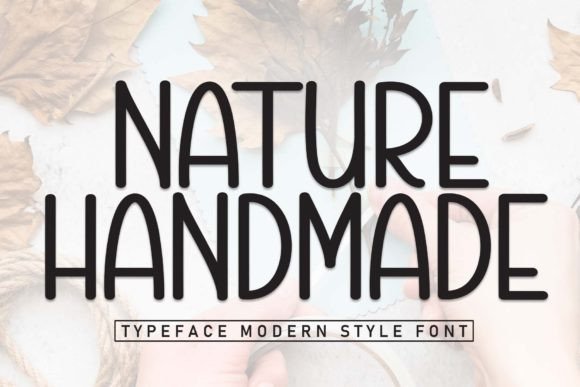 Nature Handmade Font - Featured Image