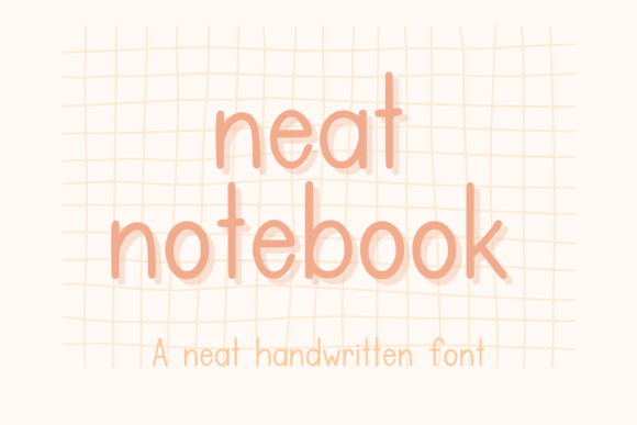 Neat Notebook Font - Featured Image