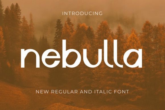 Nebulla Font - Featured Image