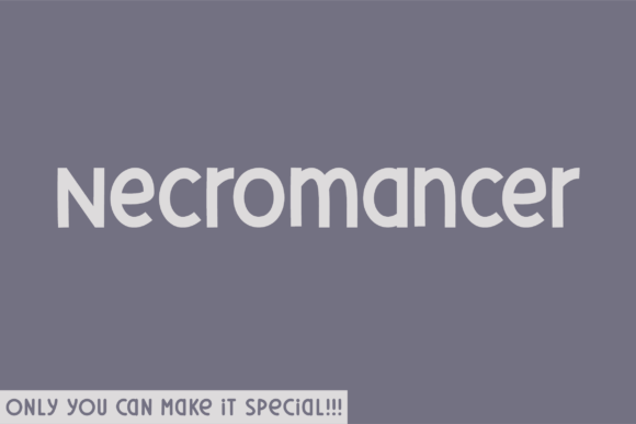 Necromancer Font - Featured Image