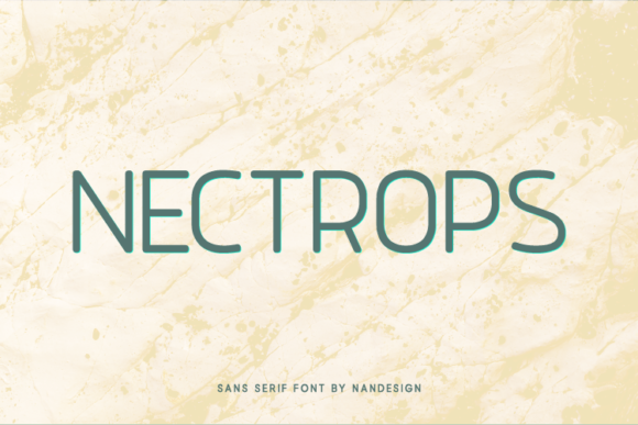 Nectrops Font - Featured Image