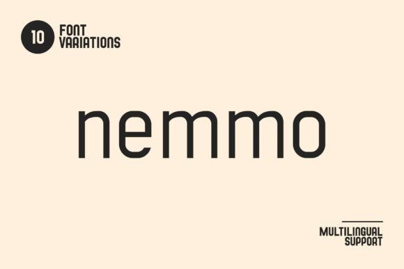 Nemmo Font - Featured Image