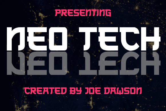Neo Tech Font - Featured Image