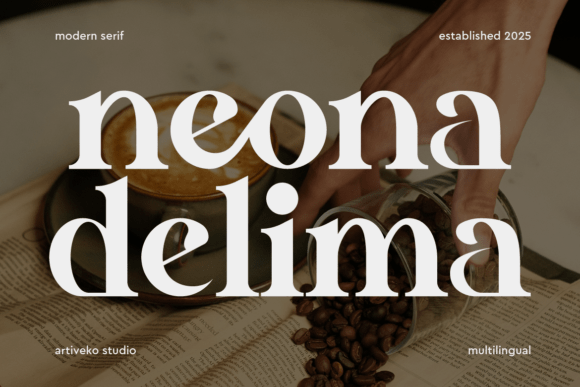 Neonadelima Regular Font - Featured Image