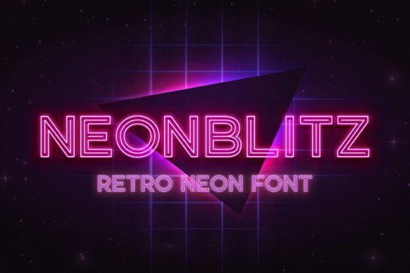 Neonblitz Font - Featured Image