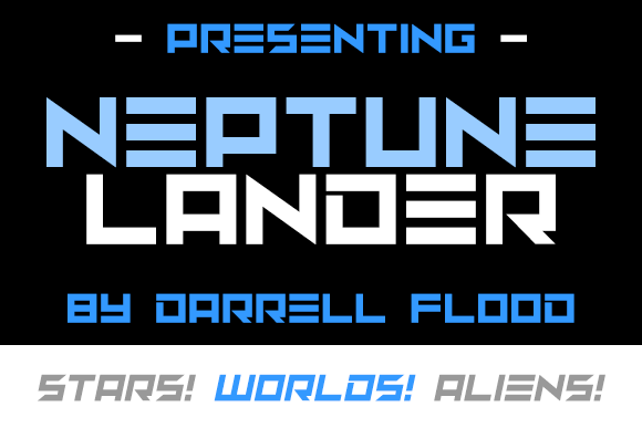 Neptune Lander Font - Featured Image