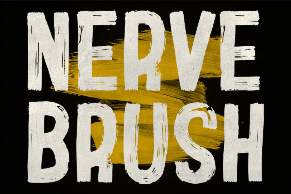 Nerve Brush Font - Featured Image