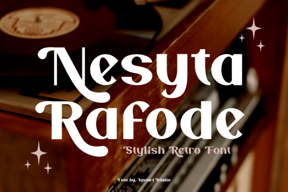 Nesyta Rafode Font - Featured Image