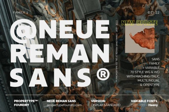 Neue Reman Sans Font - Featured Image
