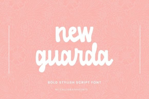 New Guarda Font - Featured Image