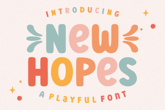 New Hopes Font - Featured Image