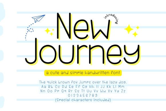 New Journey Font - Featured Image