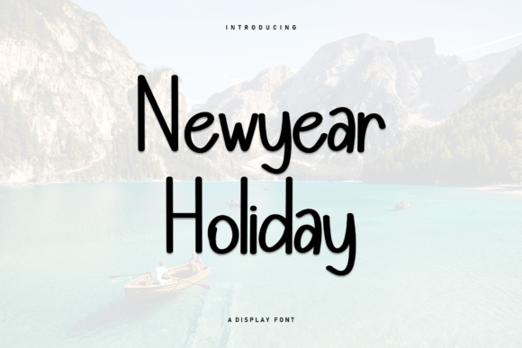 Newyear Holiday Font - Featured Image