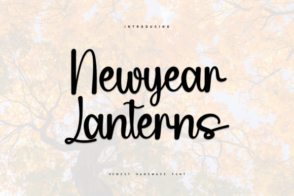 Newyear Lanterns Font - Featured Image