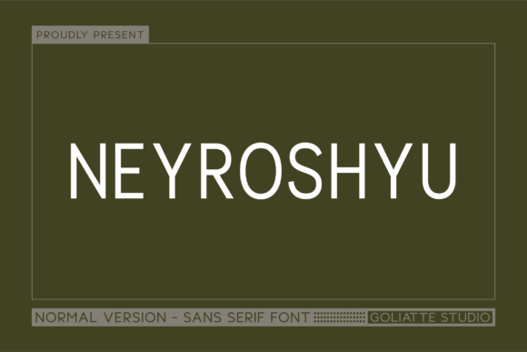 Neyroshyu Font - Featured Image