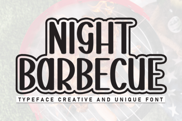 Night Barbecue Font - Featured Image