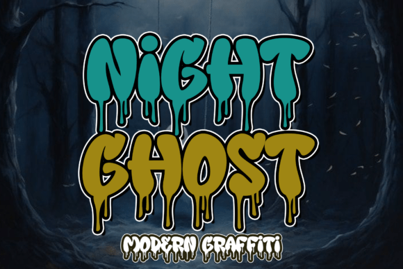 Night Ghost Font - Featured Image