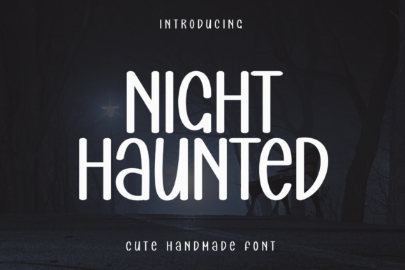 Night Haunted Font - Featured Image
