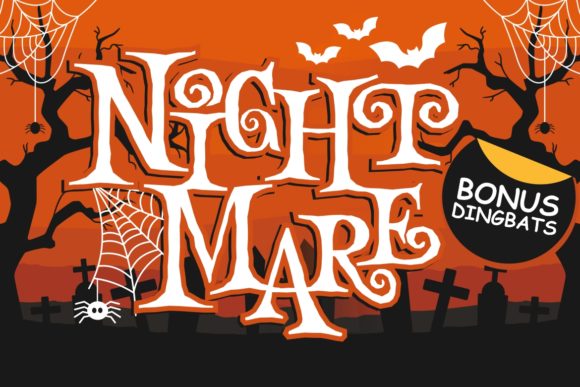 Night Mare Font - Featured Image