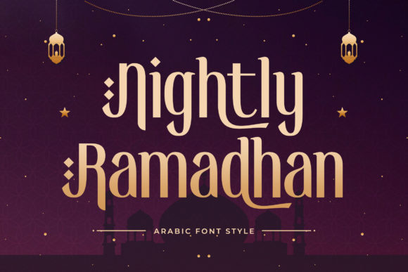 Nightly Ramadhan Font - Featured Image