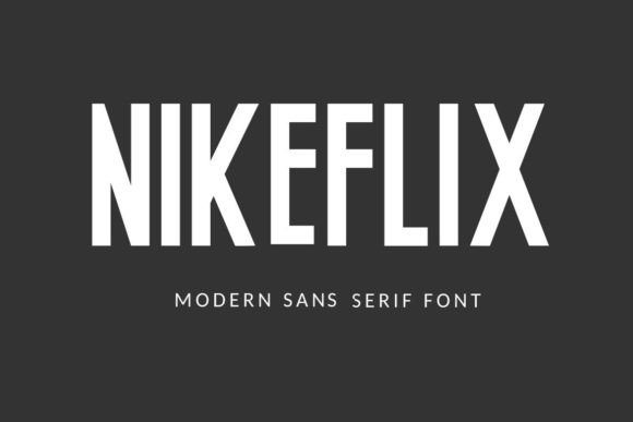 Nikeflix Font - Featured Image