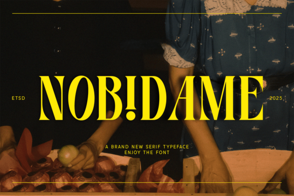 Nobidame Font - Featured Image