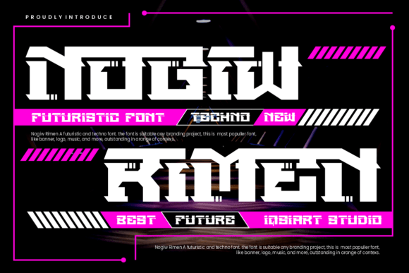 Nogiw Rimen Font - Featured Image