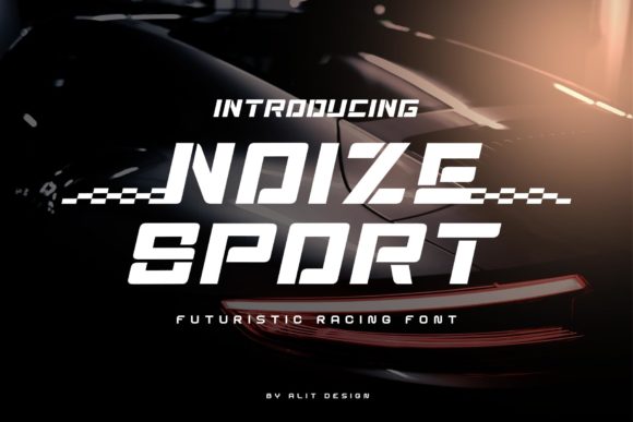 Noize Sport Font - Featured Image