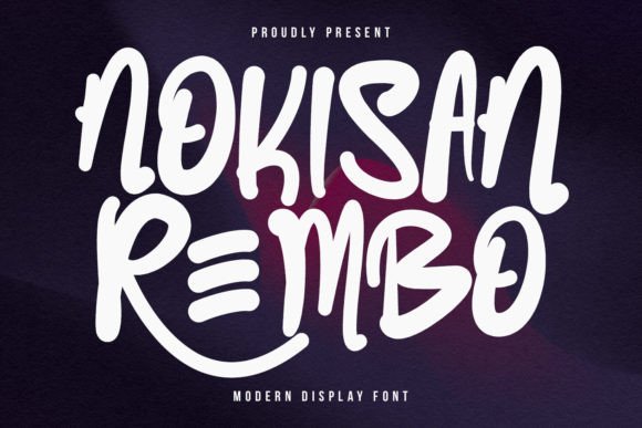 Nokisan Rembo Font - Featured Image