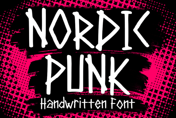 Nordic Punk Font - Featured Image