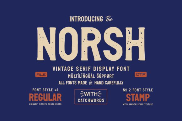 Norsh Font - Featured Image