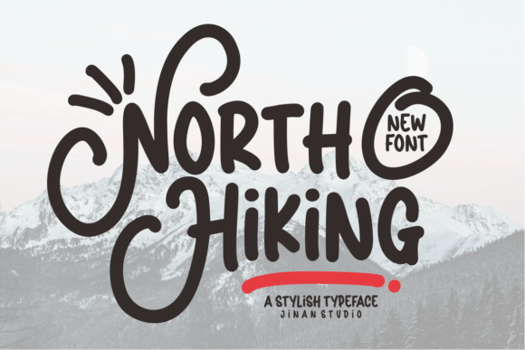 North Hiking Font - Featured Image