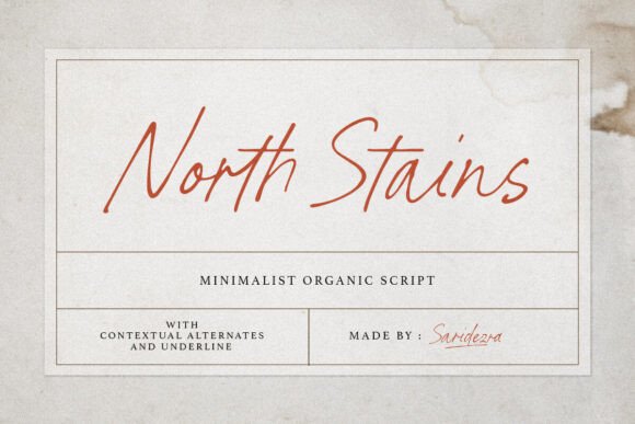 North Stains Font - Featured Image