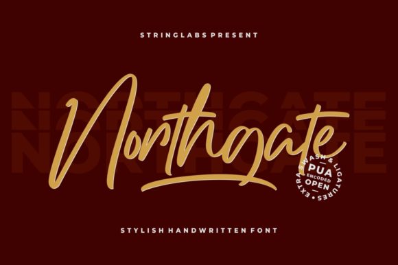 Northgate Font - Featured Image