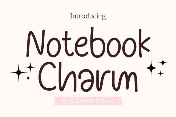 Notebook Charm Font - Featured Image