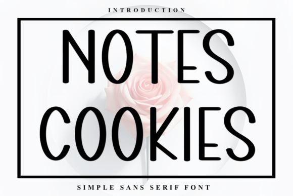 Notes Cookies Font - Featured Image