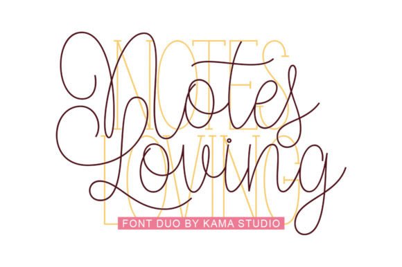 Notes Loving Font - Featured Image