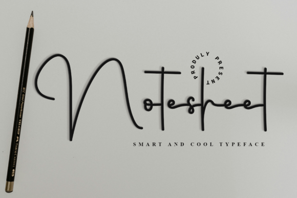 Notesheet Font - Featured Image