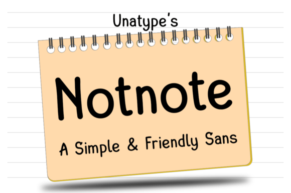 Notnote Font - Featured Image