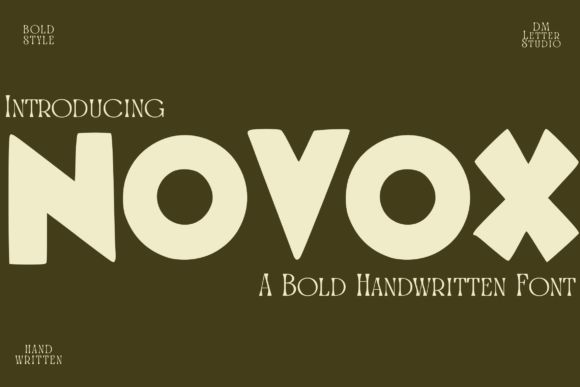 Novox Font - Featured Image