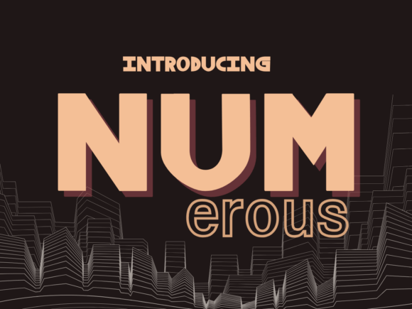 Numerous Font - Featured Image