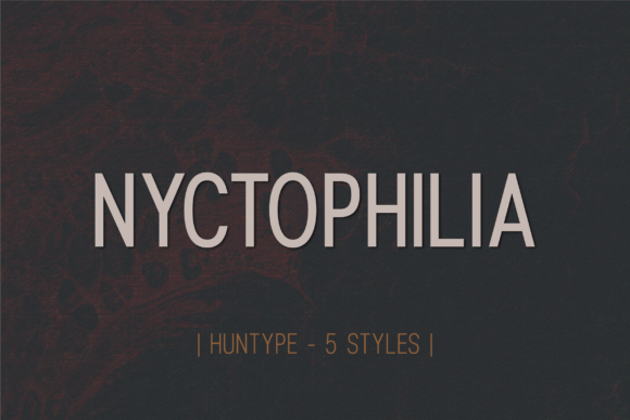 Nyctophilia Font - Featured Image