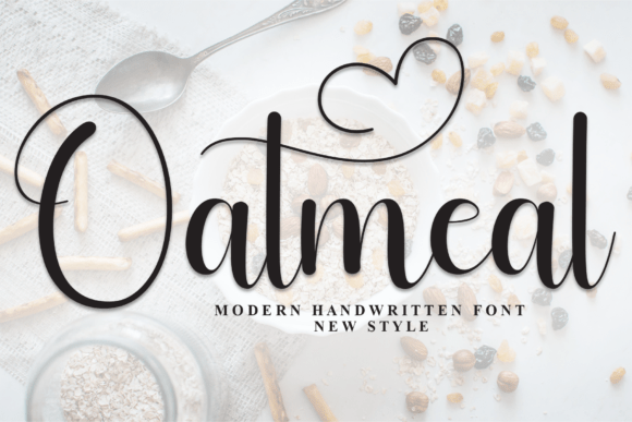 Oatmeal Font - Featured Image