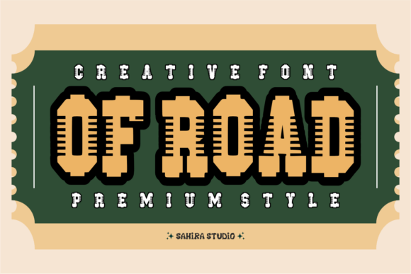 Of Road Font - Featured Image