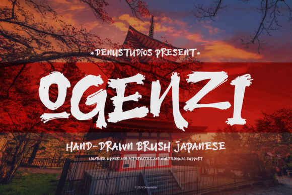 Ogenzi Font - Featured Image